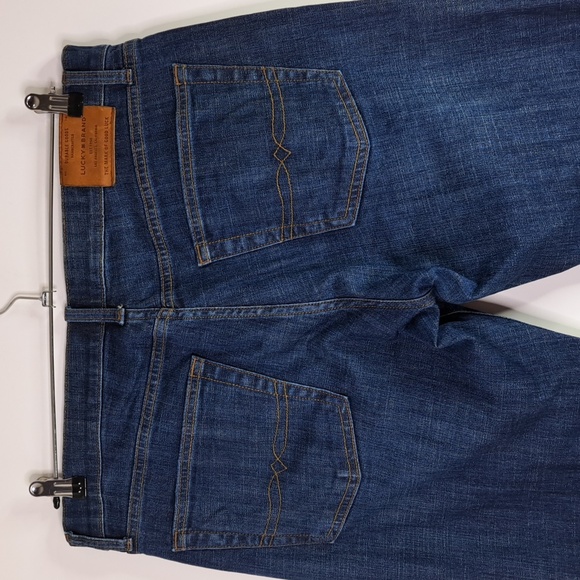 Men's Lucky Brand 221 Straight Blue Jeans Size 36/30 - Picture 5 of 16